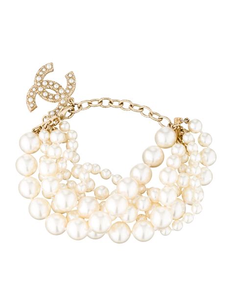 chanel 5 strand pearl bracelet marked 2cc7|chanel jewelry authenticity chart.